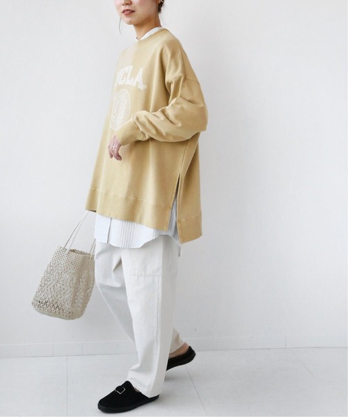 セール】セイヒンゾメカレッジスリットスウェット◇（スウェット