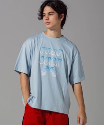 roarLUCK(ロアーラック)グラデーションロゴプリントTシャツ