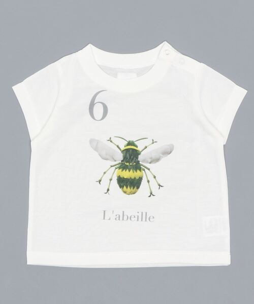 ハチ6 Tシャツ カットソー Insect Nombre Garden インセクトガーデン のファッション トップス プリント100 再生ペットボトルtシャツ Kodomo Insect Nombre