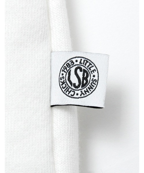 Little sunny bite（リトルサニーバイト）の「ogura akane x little sunny bite Bear sweat top（スウェット・レディース・ホワイト/オレンジ/キナリ・FREE）」の5枚目の写真