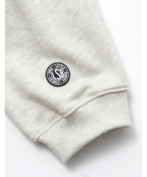 Little sunny bite（リトルサニーバイト）の「ogura akane x little sunny bite Bear sweat top（スウェット・レディース・ホワイト/オレンジ/キナリ・FREE）」の6枚目の写真