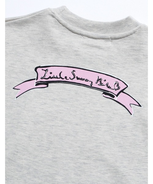 Little sunny bite（リトルサニーバイト）の「ogura akane x little sunny bite Bear sweat top（スウェット・レディース・ホワイト/オレンジ/キナリ・FREE）」の11枚目の写真