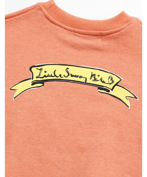 Little sunny bite（リトルサニーバイト）の「ogura akane x little sunny bite Bear sweat top（スウェット・レディース・ホワイト/オレンジ/キナリ・FREE）」の12枚目の写真