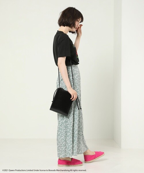 FREAK'S STORE（フリークスストア）の「QUEEN TEE/クイーンプリントTシャツ（Tシャツ/カットソー・レディース・ブラック・ﾌﾘ-）」の10枚目の写真