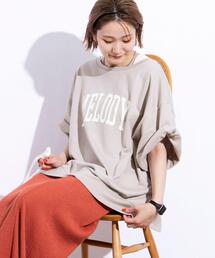 coen | USAコットンプリントビッグTスウェット(Tシャツ/カットソー)