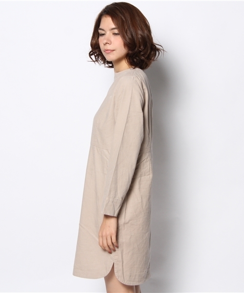 Kastane（カスタネ）の「【Kastane】コーデュロイワンピース（ワンピース・レディース・ネイビー/グリーン/マスタード・FREE）」の6枚目の写真