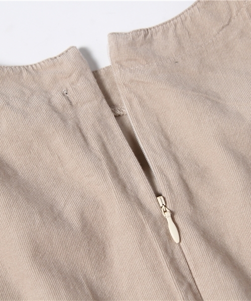 Kastane（カスタネ）の「【Kastane】コーデュロイワンピース（ワンピース・レディース・ネイビー/グリーン/マスタード・FREE）」の13枚目の写真