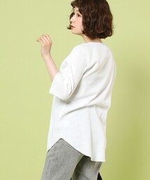 FREAK'S STORE | ワッフル5分袖プルオーバー(Tシャツ/カットソー)