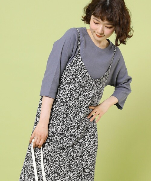 FREAK'S STORE(フリークスストア)の「ワッフル5分袖プルオーバー(Tシャツ/カットソー・レディース・ブラック/その他/ブルーグリーン/ブルー/オフホワイト・フリ-)」の20枚目の写真