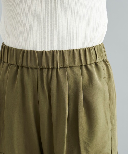 DouDou（ドゥドゥ）の「テンセル混カーゴパンツ（その他パンツ・レディース・カーキ/オフホワイト・FREE）」の17枚目の写真