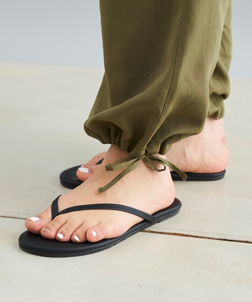 DouDou（ドゥドゥ）の「テンセル混カーゴパンツ（その他パンツ・レディース・カーキ/オフホワイト・FREE）」の13枚目の写真