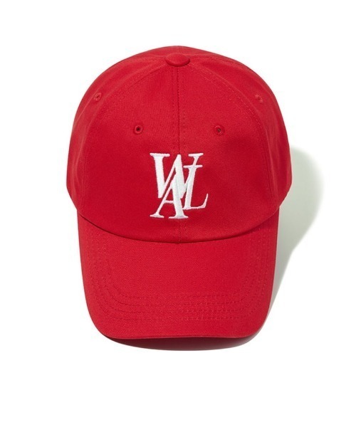WOOALONG（ウアロン）の「A'GEM/9 × .kom『WOOALONG/ウアロン』Signature ball cap/シグネチャー ロゴデザイン ボールキャップ（キャップ・レディース・ブルー/ホワイト/モカ/ブラック×レッド/ネイビー/ベージュ/ブラック/グリーン/レッド/パープル/オレンジ/グレー/チャコールグレー/ブラック×ブラック・1）」の13枚目の写真