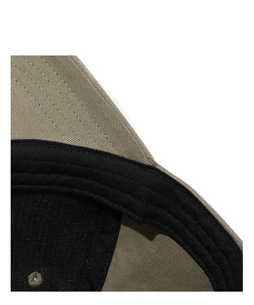 キャップ WOOALONG Signature Logo ball cap LEATHER BEIGE WE1AAC101BE Signature Logo ball cap - Leather BEIGE - 우알롱(WOOALONG)