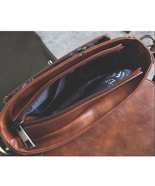 Passion（パッション）の「2WAY  ショルダーバッグ（ショルダーバッグ・レディース・グリーン/ブラウン/ブラック・FREE）」の20枚目の写真