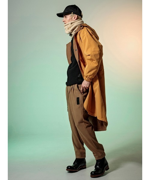 C DIEM（カルペディエム）の「mj7863-WOOL-Ny REVERSIBLE MODS モッズコート（モッズコート・メンズ・キャメル・S/M/L）」の5枚目の写真