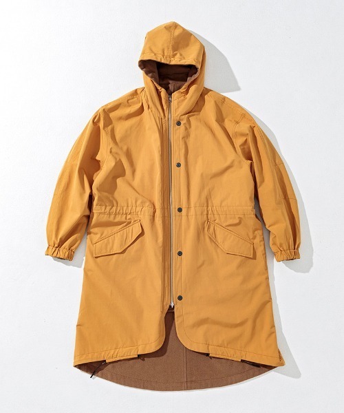 C DIEM（カルペディエム）の「mj7863-WOOL-Ny REVERSIBLE MODS モッズコート（モッズコート・メンズ・キャメル・S/M/L）」の9枚目の写真