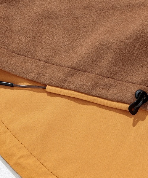 C DIEM（カルペディエム）の「mj7863-WOOL-Ny REVERSIBLE MODS モッズコート（モッズコート・メンズ・キャメル・S/M/L）」の7枚目の写真