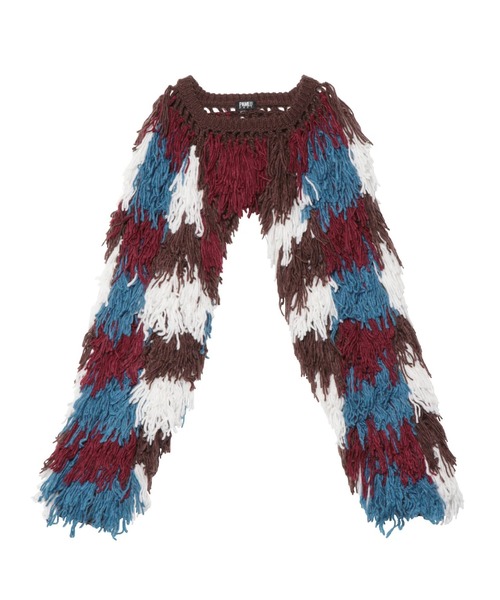 PAMEO POSE（パメオポーズ）の「Camouflage Sleeve（ニット/セーター・レディース・ブラック/マルチ・FREE）」の21枚目の写真