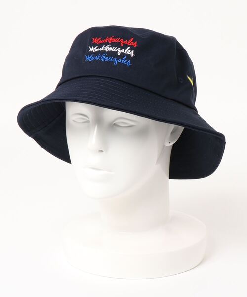 Mark Gonzales（マーク・ゴンザレス）の「【Mark Gonzales】刺繍ロゴ バケットハット（ハット・メンズ・ブラック/ベージュ/ネイビー・FREE）」の9枚目の写真