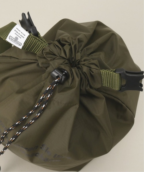 AS2OV（アッソブ）の「【AS2OV/アッソブ】COUDURA 30D RIP ECO BAG（エコバッグ/サブバッグ・メンズ・オレンジ/カーキ/グレー/キャメル/ブラック・FREE）」の15枚目の写真