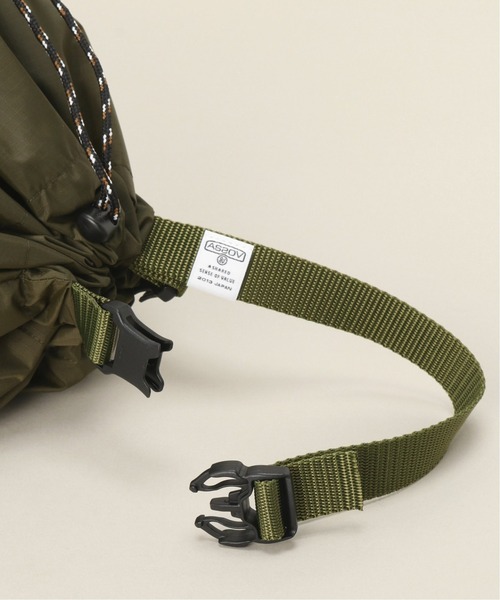 AS2OV（アッソブ）の「【AS2OV/アッソブ】COUDURA 30D RIP ECO BAG（エコバッグ/サブバッグ・メンズ・オレンジ/カーキ/グレー/キャメル/ブラック・FREE）」の19枚目の写真