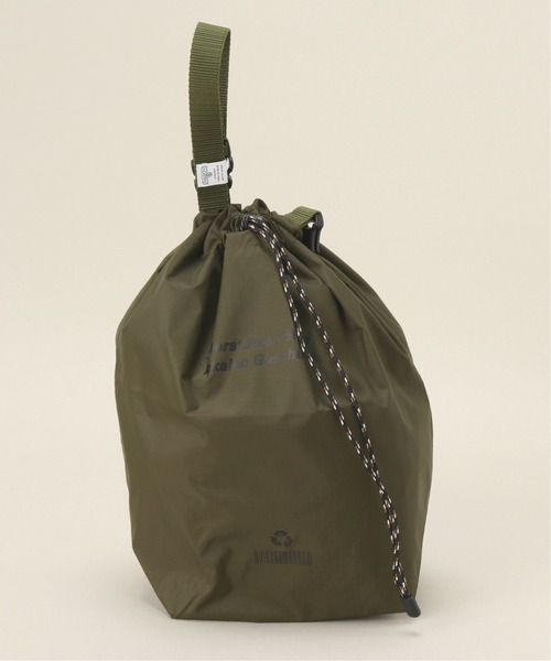 AS2OV（アッソブ）の「【AS2OV/アッソブ】COUDURA 30D RIP ECO BAG（エコバッグ/サブバッグ・メンズ・オレンジ/カーキ/グレー/キャメル/ブラック・FREE）」の9枚目の写真