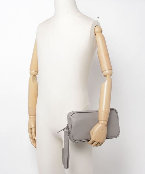 PR01.（ピーアールワン）の「UNSTANDARD ショルダーバッグ小（ショルダーバッグ・メンズ・グレー/ホワイト/ネイビー/ブラック・FREE）」の8枚目の写真