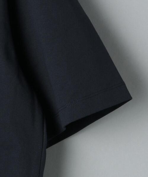 WORK TRIP OUTFITS GREEN LABEL RELAXING（ワークトリップアウトフィッツグリーンレーベル リラクシング）の「＜ 機能 / 汗染み防止・抗菌 ＞ WTO A/S クリーン Vネック カットソー Tシャツ（Tシャツ/カットソー・メンズ・グレー/ライトブルー/ネイビー/ホワイト・LARGE/SMALL/MEDIUM/X-LARGE）」の9枚目の写真