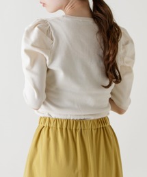 Kastane | パフニット5分袖Tee(ニット/セーター)