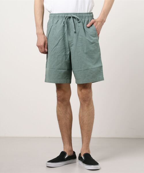 セール】リネンブレンド リラックスフィット ストレートレッグ