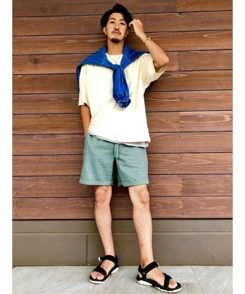 GAP（ギャップ）の「リネンブレンド リラックスフィット ストレートレッグパンツ（その他パンツ・メンズ・ベージュ/グリーン/ネイビー/ライトグレー・S/M/L/XL/XS/XXS）」の17枚目の写真