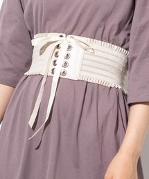 WEGO/レースアップコルセットベルト