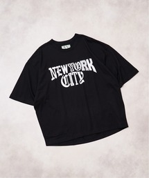 VOTE MAKE NEW CLOTHES | 【VOTE MAKE NEW CLOTHES / ヴォートメイク】別注 RANDOM FONT Tシャツ(NEW YORK)(Tシャツ/カットソー)