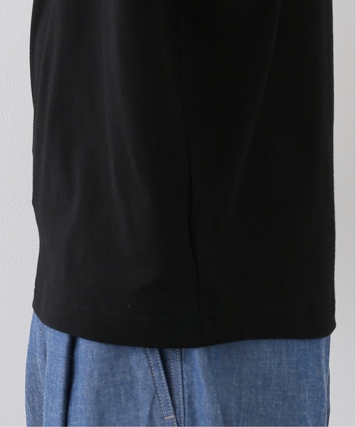 VOTE MAKE NEW CLOTHES（ボートメイクニュークローズ）の「【VOTE MAKE NEW CLOTHES / ヴォートメイク】別注 RANDOM FONT Tシャツ(NEW YORK)（Tシャツ/カットソー・メンズ・ホワイト/ブラック・LARGE/MEDIUM）」の11枚目の写真