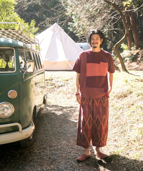 チャイハネ（チャイハネ）の「【チャイハネ】ナバホMEN'Sパンツ（その他パンツ・メンズ・ブラック/レッド/ホワイト・FREE）」の14枚目の写真