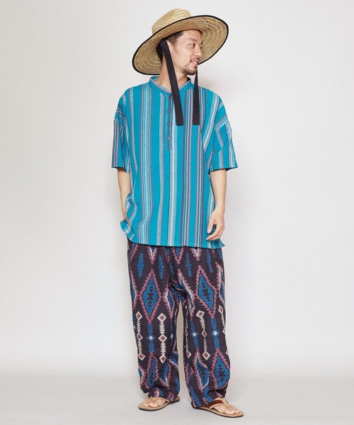 チャイハネ（チャイハネ）の「【チャイハネ】ナバホMEN'Sパンツ（その他パンツ・メンズ・ブラック/レッド/ホワイト・FREE）」の11枚目の写真