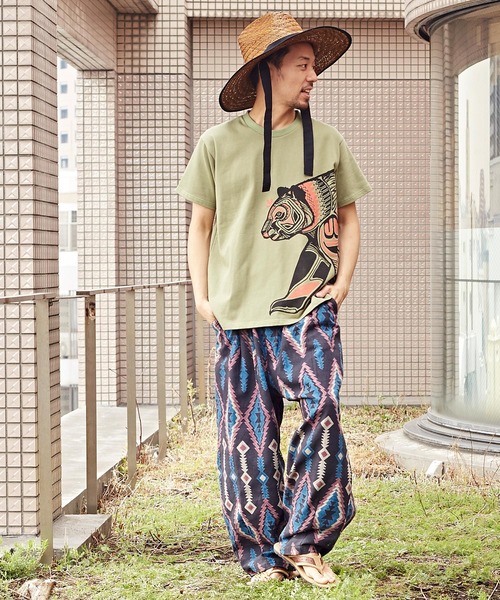 チャイハネ（チャイハネ）の「【チャイハネ】ナバホMEN'Sパンツ（その他パンツ・メンズ・ブラック/レッド/ホワイト・FREE）」の15枚目の写真