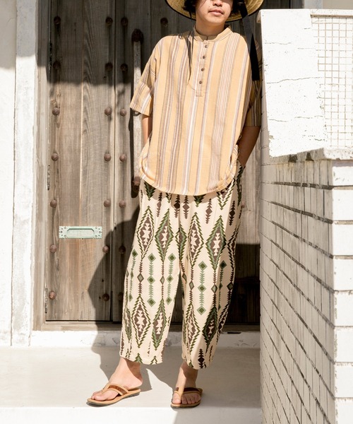 チャイハネ（チャイハネ）の「【チャイハネ】ナバホMEN'Sパンツ（その他パンツ・メンズ・ブラック/レッド/ホワイト・FREE）」の21枚目の写真