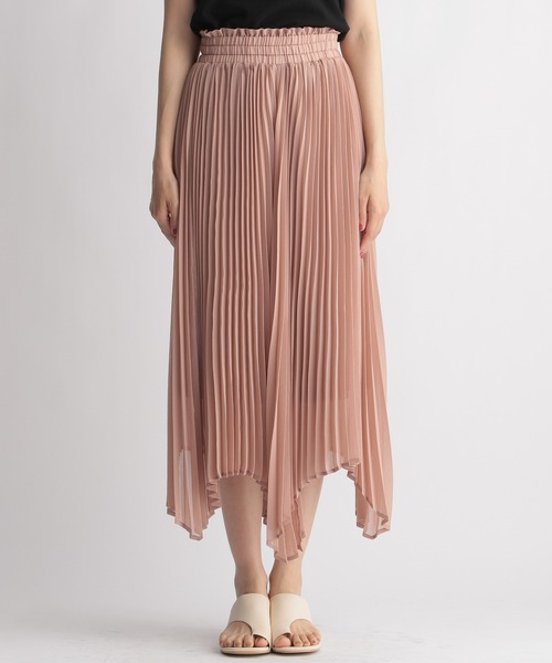 Andemiu（アンデミュウ）の「イレヘムプリーツスカート215844（スカート・レディース・ブラック/ブラウン/ピンク・FREE）」の11枚目の写真