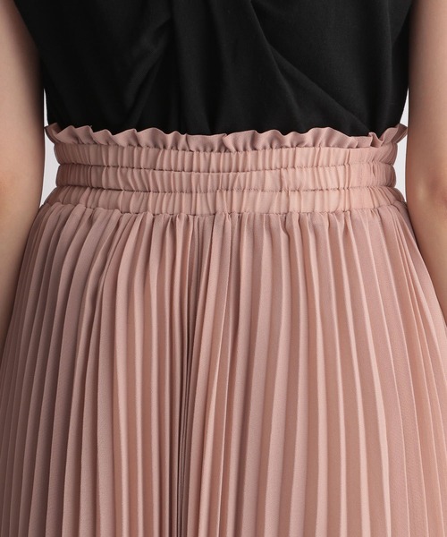 Andemiu（アンデミュウ）の「イレヘムプリーツスカート215844（スカート・レディース・ブラック/ブラウン/ピンク・FREE）」の14枚目の写真