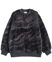 SHAREEF | ZEBRA SHAGGY PULL-OVER(スウェット)