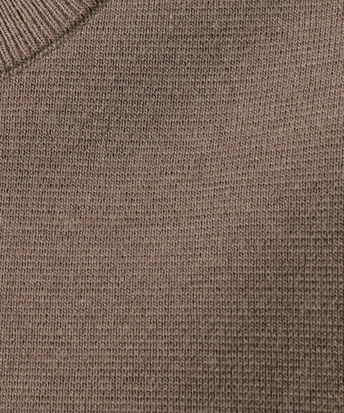 TOMORROWLAND （トゥモローランド）の「ブラッドフォードウール ミラノリブクルーネック（ニット/セーター・メンズ・ブラック/レッド/オレンジ/グリーン/ダークブルー/キャメル・S/M）」の15枚目の写真