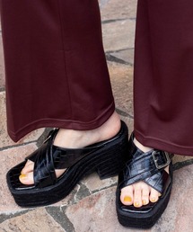 WEGO | WEGO/クロスベルトジュートサンダル(サンダル)