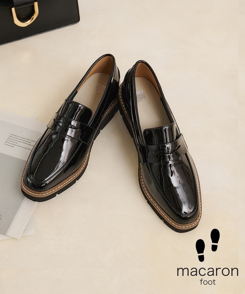 COLONY 2139（コロニートゥーワンスリーナイン）の「【マカロンFoot】厚底ローファー（ローファー・レディース・ブラック/アイボリー/ブラック系その他・23cm/24cm/25cm）」の3枚目の写真