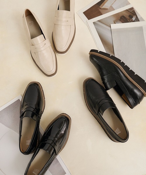 COLONY 2139（コロニートゥーワンスリーナイン）の「【マカロンFoot】厚底ローファー（ローファー・レディース・ブラック/アイボリー/ブラック系その他・23cm/24cm/25cm）」の6枚目の写真