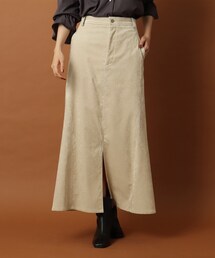 DRESSTERIOR | クラッシュ別珍ナローマキシスカート(スカート)