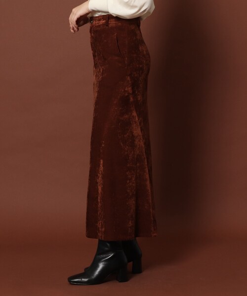 DRESSTERIOR（ドレステリア）の「◆クラッシュ別珍ナローマキシスカート（スカート・レディース・ナチュラル/ダークブラウン・34/38/36/40）」の20枚目の写真