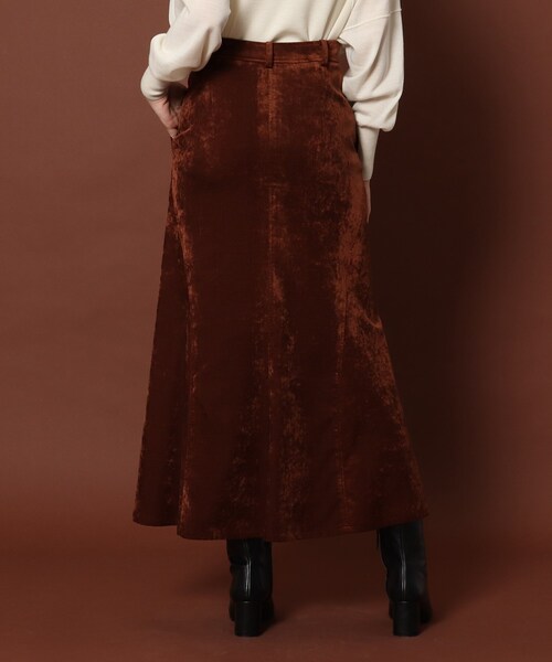 DRESSTERIOR（ドレステリア）の「◆クラッシュ別珍ナローマキシスカート（スカート・レディース・ナチュラル/ダークブラウン・34/38/36/40）」の21枚目の写真