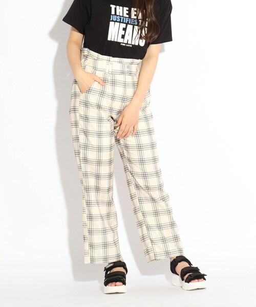 セール ニコラ掲載商品 ワイドパンツ その他パンツ Pink Latte ピンクラテ のファッション通販 Zozotown