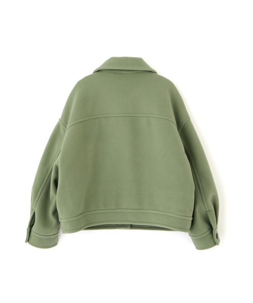 FREE'S MART(フリーズマート)の「【Sシリーズ対応】◆TRメルトンドロップルーズブルゾン(ブルゾン・レディース・ベージュ/ブラウン/グリーン・SMALL/MEDIUM)」の11枚目の写真